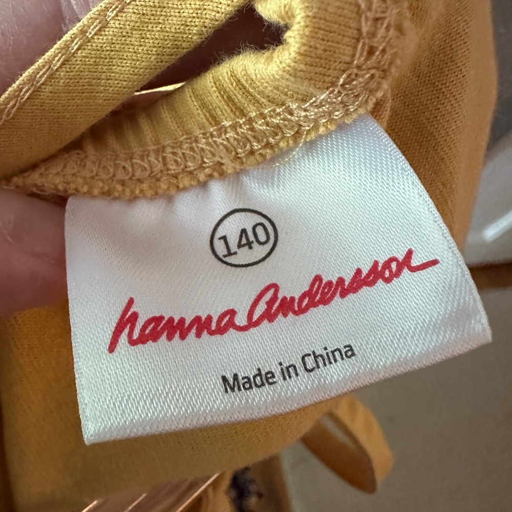 Hanna Andersson Mustard Yellow Garment